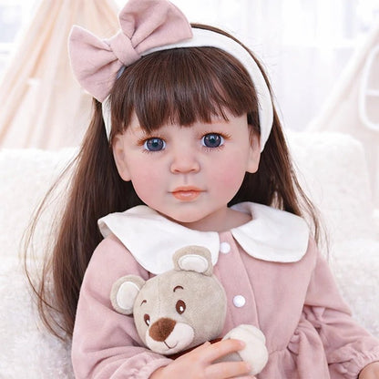 Chimidoll - Encantadora muñeca reborn realista para niños: realismo pintado a mano