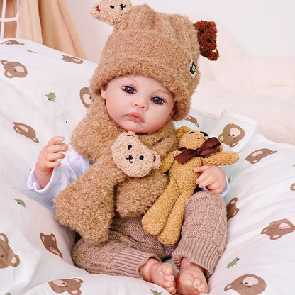 Toby - Poupée bébé reborn réaliste (20")