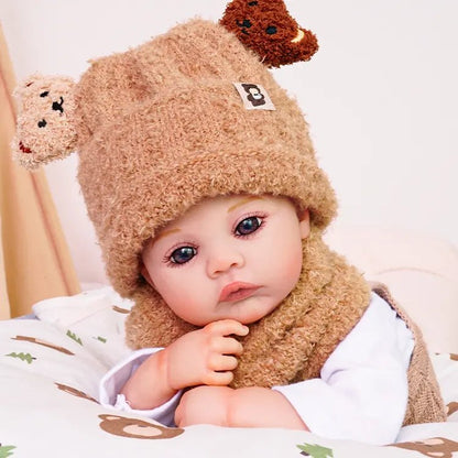 Toby - Poupée bébé reborn réaliste (20")