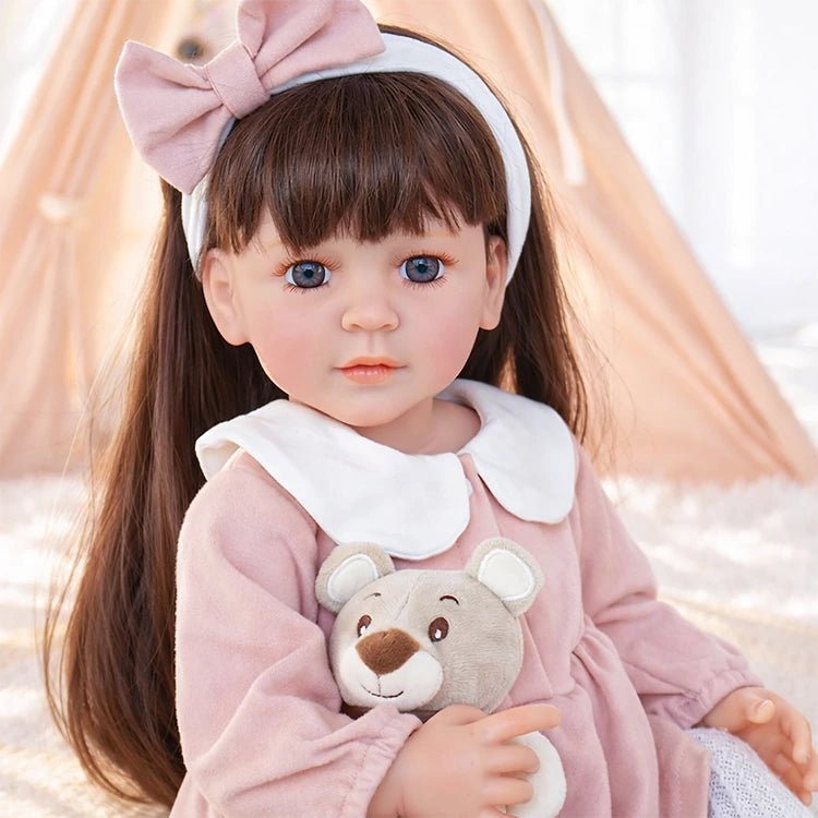 Chimidoll - Encantadora muñeca reborn realista para niños: realismo pintado a mano