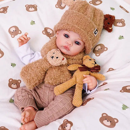 Toby - Poupée bébé reborn réaliste (20")