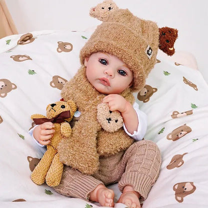 Toby - Poupée bébé reborn réaliste (20")