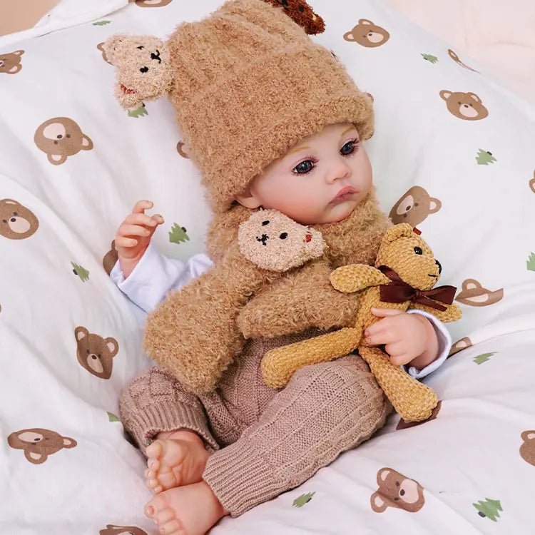 Toby - Poupée bébé reborn réaliste (20")