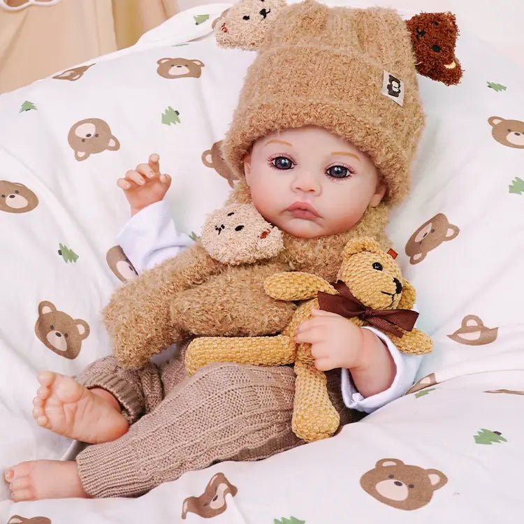 Toby - Poupée bébé reborn réaliste (20")