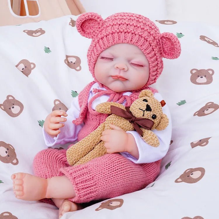 Poppy - Lifelike Sleeping Reborn Baby Doll (20") by chimidoll