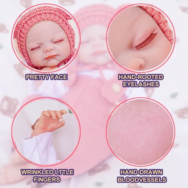 Poppy - Lifelike Sleeping Reborn Baby Doll (20") by chimidoll