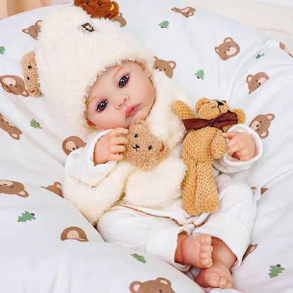 Milo - Poupée bébé reborn réaliste (20")