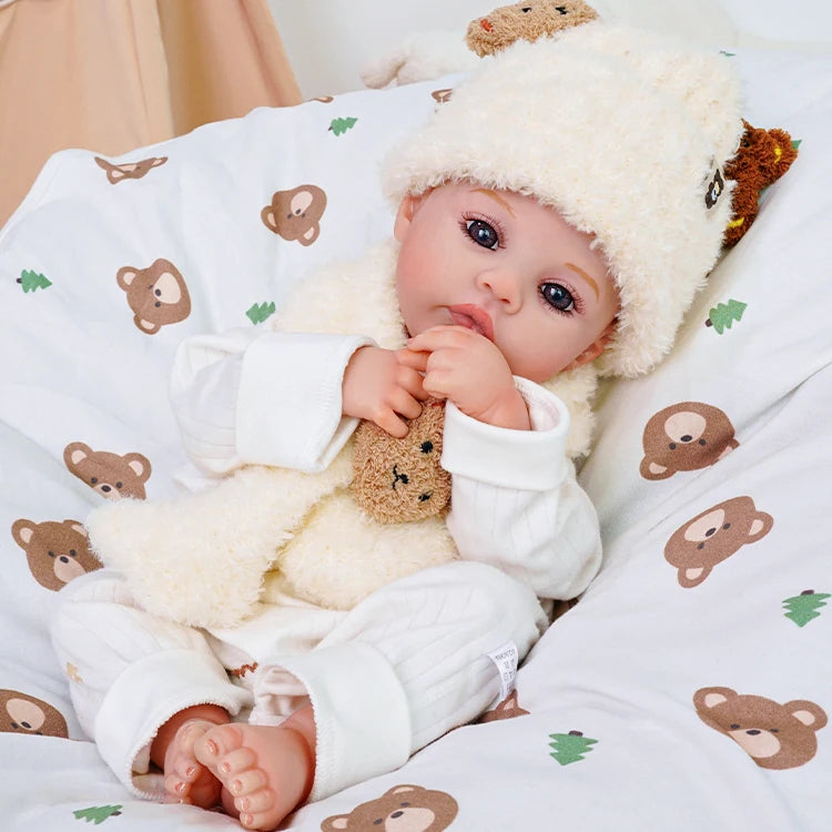 Milo - Muñeca bebé reborn realista (20")