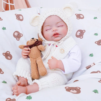Maisie - Lifelike Sleeping Reborn Baby Doll (20") by chimidoll