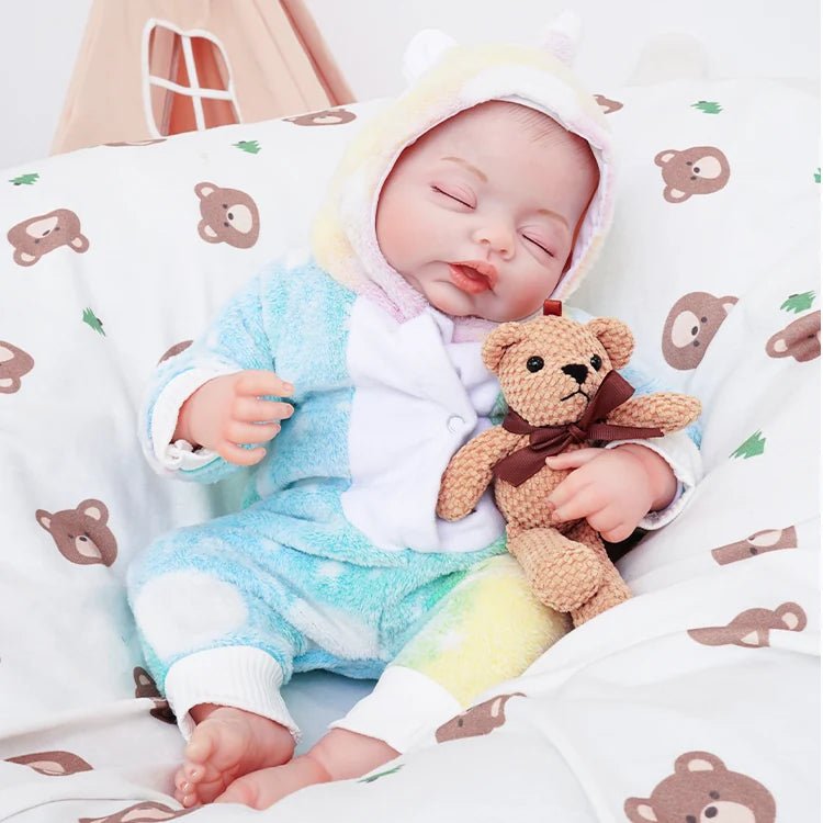 Wren - Lifelike Sleeping Reborn Baby Doll (20") | Authentic Reborn beautiful reborn baby dolls | chimidoll
