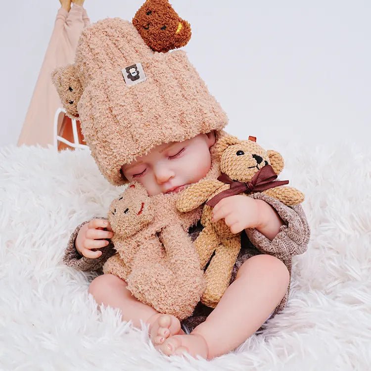 Leo - Lifelike Sleeping Reborn Baby Doll (20") by chimidoll