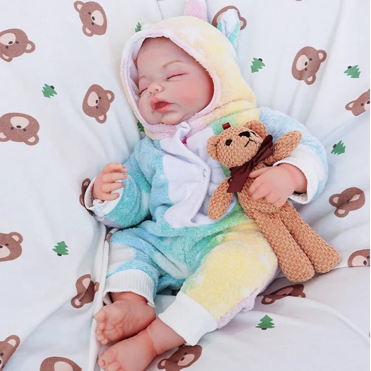 Wren - Lifelike Sleeping Reborn Baby Doll (20") | Authentic Reborn beautiful reborn baby dolls | chimidoll