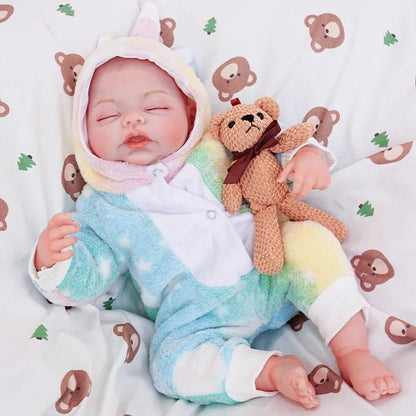 Wren - Lifelike Sleeping Reborn Baby Doll (20") | Authentic Reborn beautiful reborn baby dolls | chimidoll