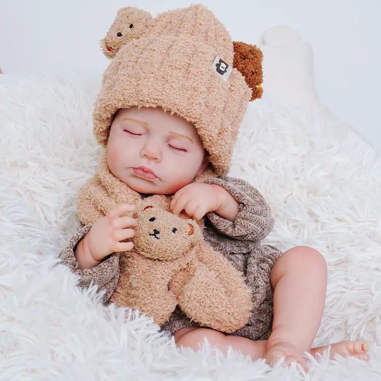 Leo - Lifelike Sleeping Reborn Baby Doll (20") by chimidoll