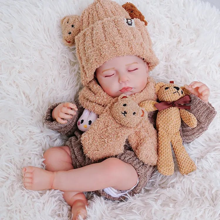 Leo - Lifelike Sleeping Reborn Baby Doll (20") by chimidoll