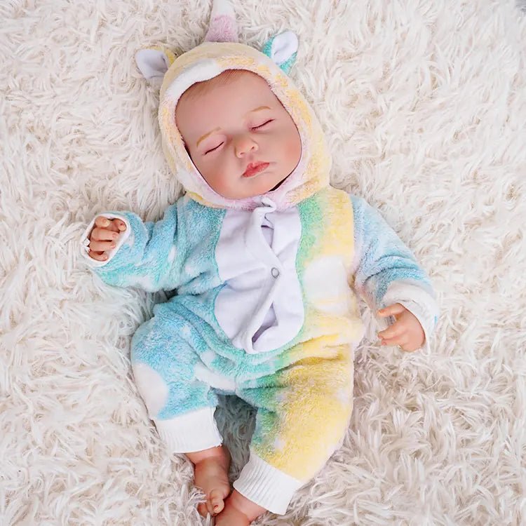 Hollis - Lifelike Sleeping Reborn Baby Doll (20") by chimidoll