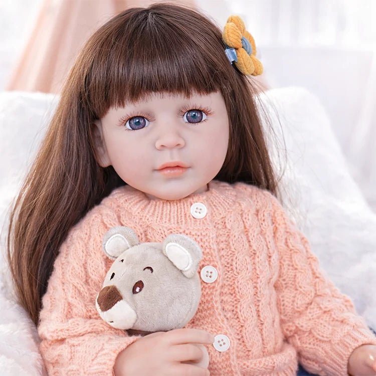 Chimidoll - muñeca renacida de niño pequeño - Conjunto clásico de punto