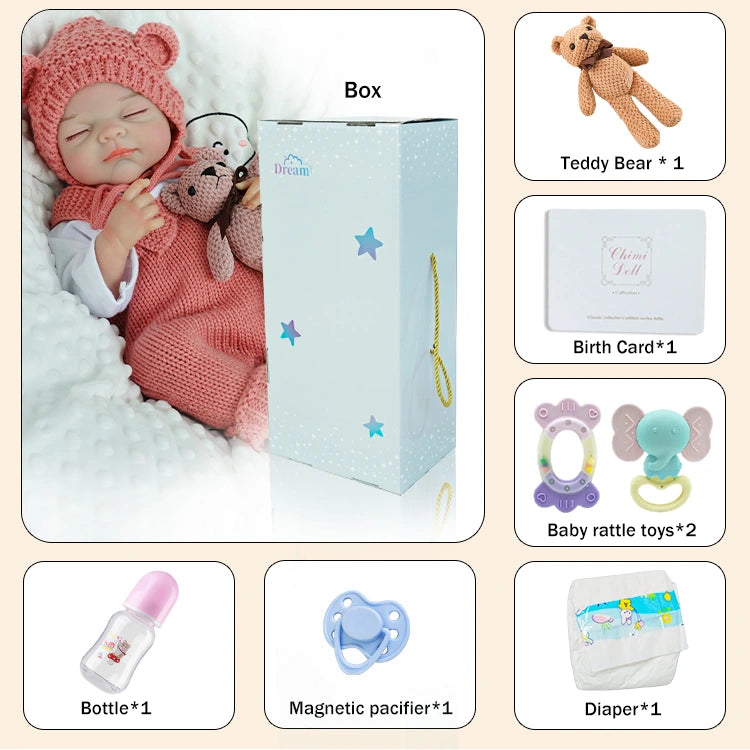 Finn - Poupée bébé reborn