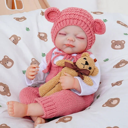 Poppy - Lifelike Sleeping Reborn Baby Doll (20") - Authentic Reborn beautiful reborn baby dolls - chimidoll