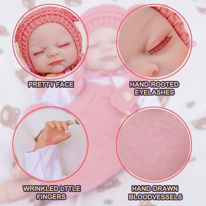 Poppy - Lifelike Sleeping Reborn Baby Doll (20") - Authentic Reborn beautiful reborn baby dolls - chimidoll