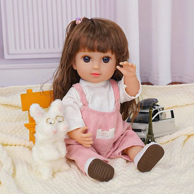 Adorable Fashion Doll - Pink Jumpsuit Ensemble - chimidoll