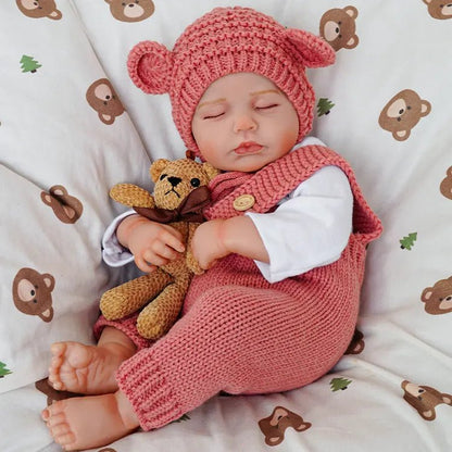 Tessa - Lifelike Sleeping Reborn Baby Doll (20") - Authentic Reborn beautiful reborn baby dolls - chimidoll