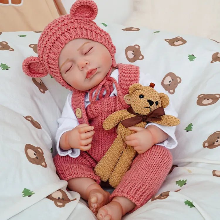 Tessa - Lifelike Sleeping Reborn Baby Doll (20") - Authentic Reborn beautiful reborn baby dolls - chimidoll