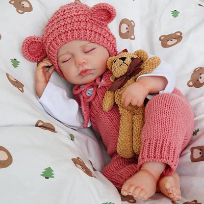 Tessa - Lifelike Sleeping Reborn Baby Doll (20") - Authentic Reborn beautiful reborn baby dolls - chimidoll