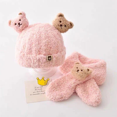 Plush hats and plush scarves - chimidoll