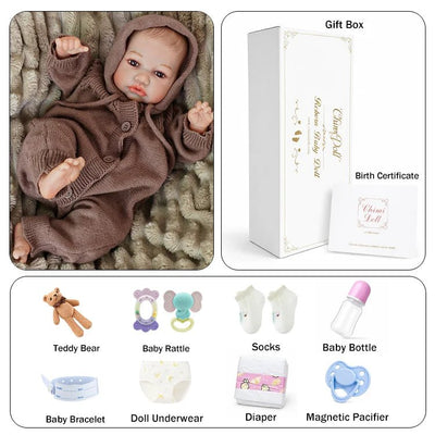 Alex 18" Lifelike Reborn Baby Doll - chimidoll