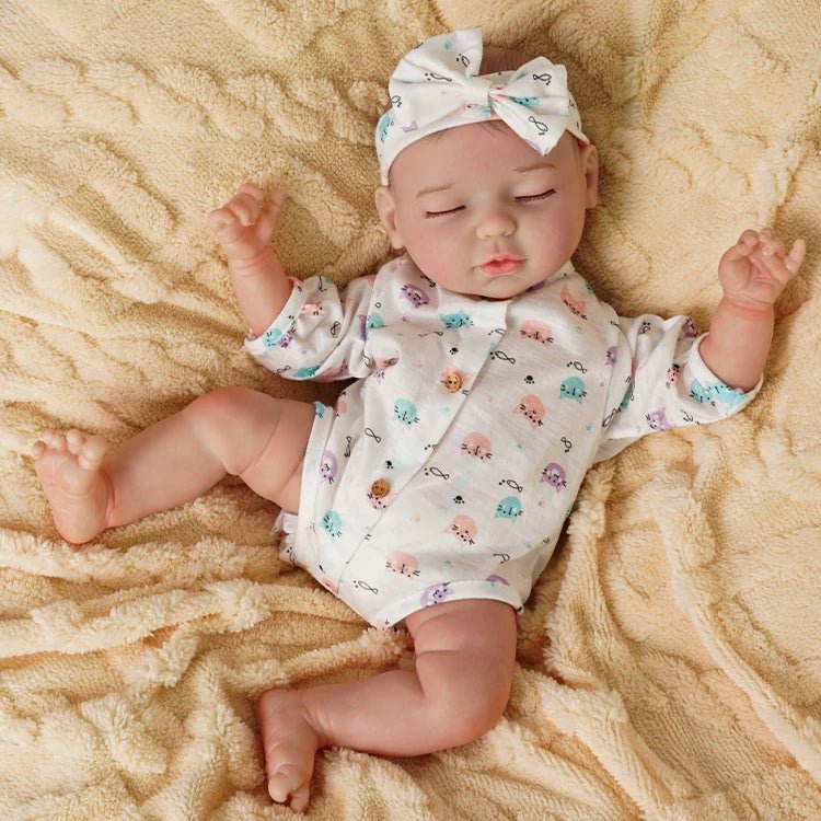 Amelia 18" Lifelike Reborn Baby Doll - chimidoll