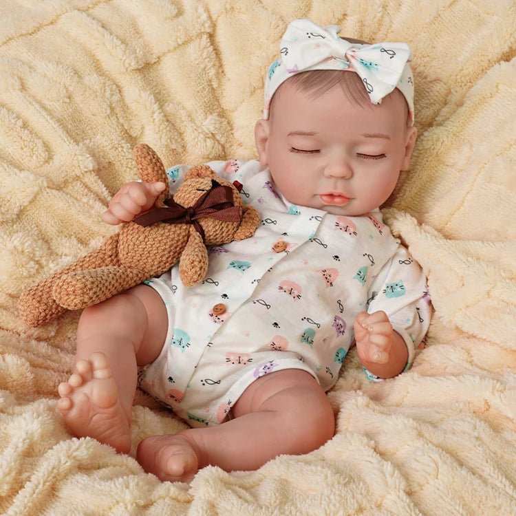 Amelia 18" Lifelike Reborn Baby Doll - chimidoll