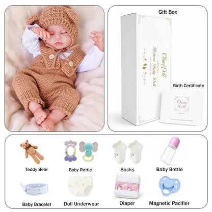 Arden - Lifelike Sleeping Reborn Baby Doll (20") - chimidoll