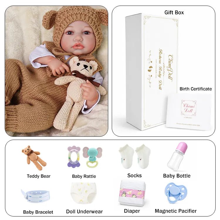 Avery 20" Lifelike Reborn Baby Doll - chimidoll