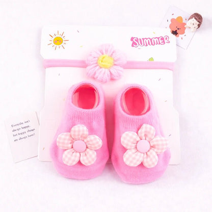 Baby Doll Headband & Socks Set - chimidoll