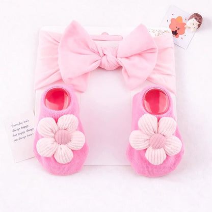 Baby Doll Headband & Socks Set - chimidoll
