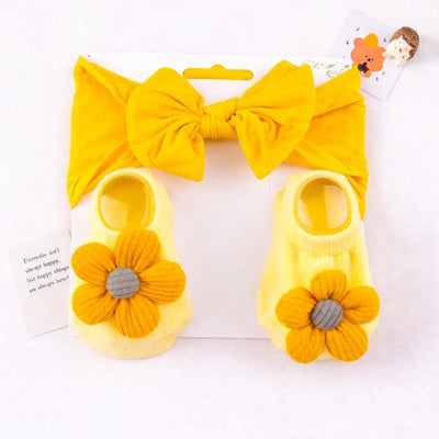 Baby Doll Headband & Socks Set - chimidoll