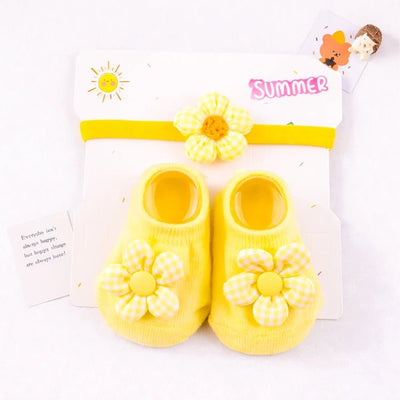 Baby Doll Headband & Socks Set - chimidoll
