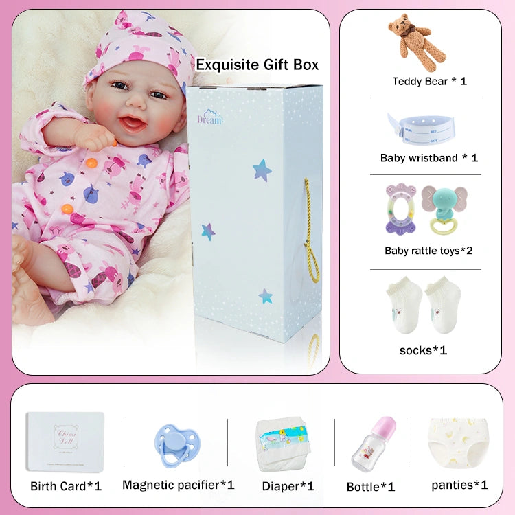 baby dolls | reborn baby dolls | real baby dolls | newborn baby dolls | gentle touch | realistic weight | expressive eyes | soft vinyl skin | perfect for nurturing play | exquisite detailing