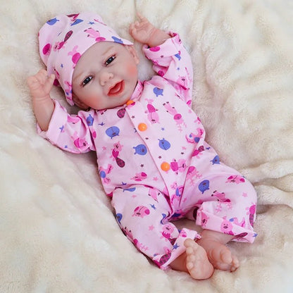 Lucas - Happy Lifelike Reborn Baby Doll (18") - Authentic Reborn beautiful reborn baby dolls - chimidoll