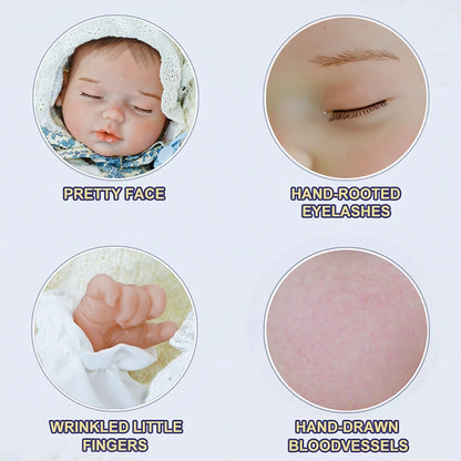 reborn doll | baby dolls | realistic looking dolls | newborn lifelike dolls | delicate features | artist-designed | cuddly weight | premium craftsmanship | immersive roleplay