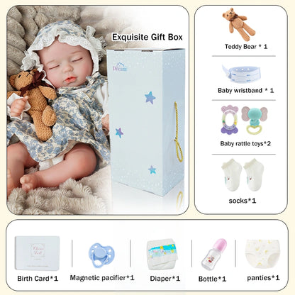 reborn doll | baby dolls | realistic looking dolls | newborn lifelike dolls | delicate features | artist-designed | cuddly weight | premium craftsmanship | immersive roleplay