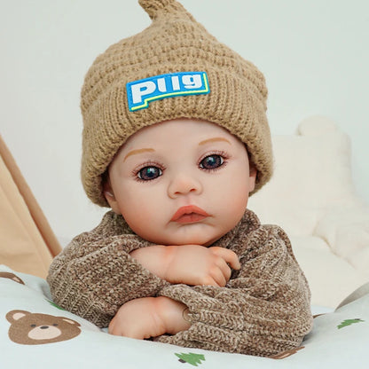 reborn baby doll | baby dolls | realistic baby dolls | baby dolls that look real | handcrafted details | soft vinyl | poseable | weighted body | true-to-life painting