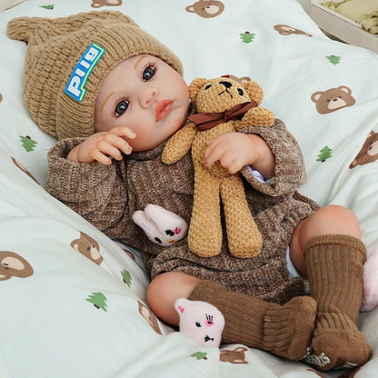 reborn baby doll | baby dolls | realistic baby dolls | baby dolls that look real | handcrafted details | soft vinyl | poseable | weighted body | true-to-life painting