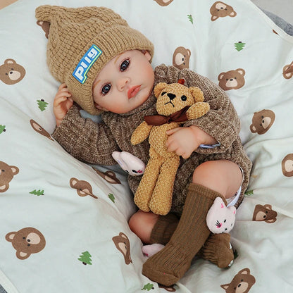 reborn baby doll | baby dolls | realistic baby dolls | baby dolls that look real | handcrafted details | soft vinyl | poseable | weighted body | true-to-life painting