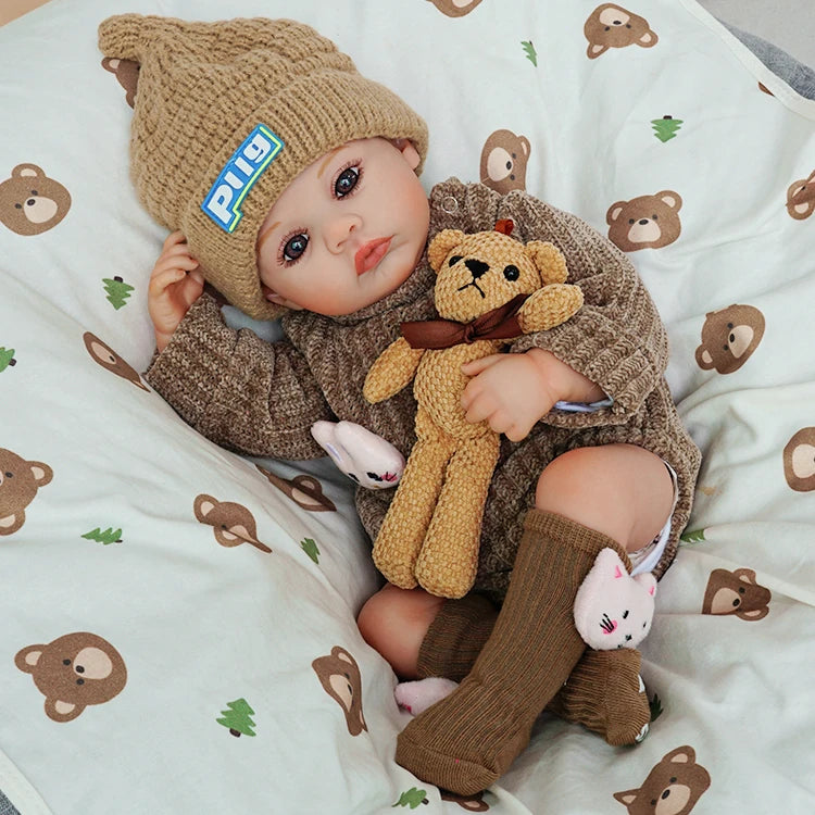 reborn baby doll | baby dolls | realistic baby dolls | baby dolls that look real | handcrafted details | soft vinyl | poseable | weighted body | true-to-life painting