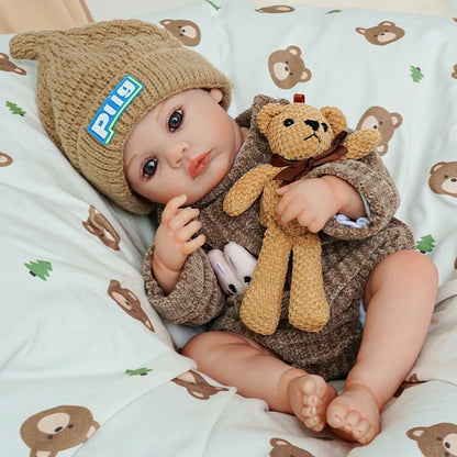 reborn baby doll | baby dolls | realistic baby dolls | baby dolls that look real | handcrafted details | soft vinyl | poseable | weighted body | true-to-life painting