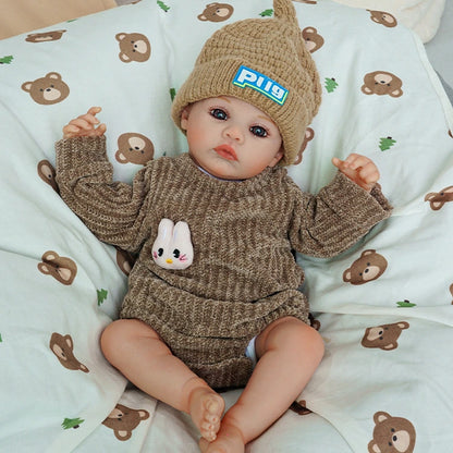 reborn baby doll | baby dolls | realistic baby dolls | baby dolls that look real | handcrafted details | soft vinyl | poseable | weighted body | true-to-life painting