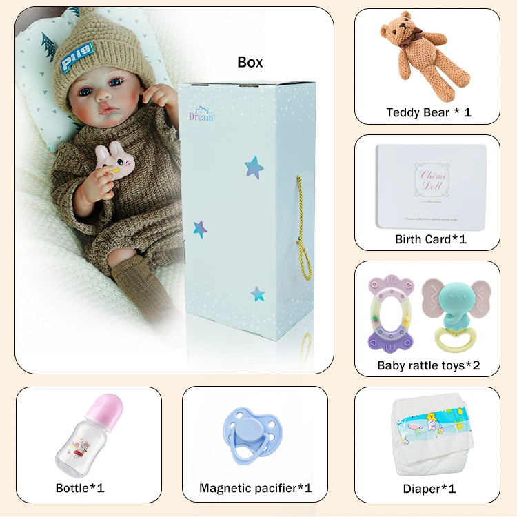 reborn baby doll | baby dolls | realistic baby dolls | baby dolls that look real | handcrafted details | soft vinyl | poseable | weighted body | true-to-life painting