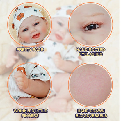 baby dolls | reborn baby dolls | real baby dolls | newborn baby dolls | baby dolls that look real | true-to-life design | soft-touch feel | handcrafted precision | adorable facial features | ideal for collectors